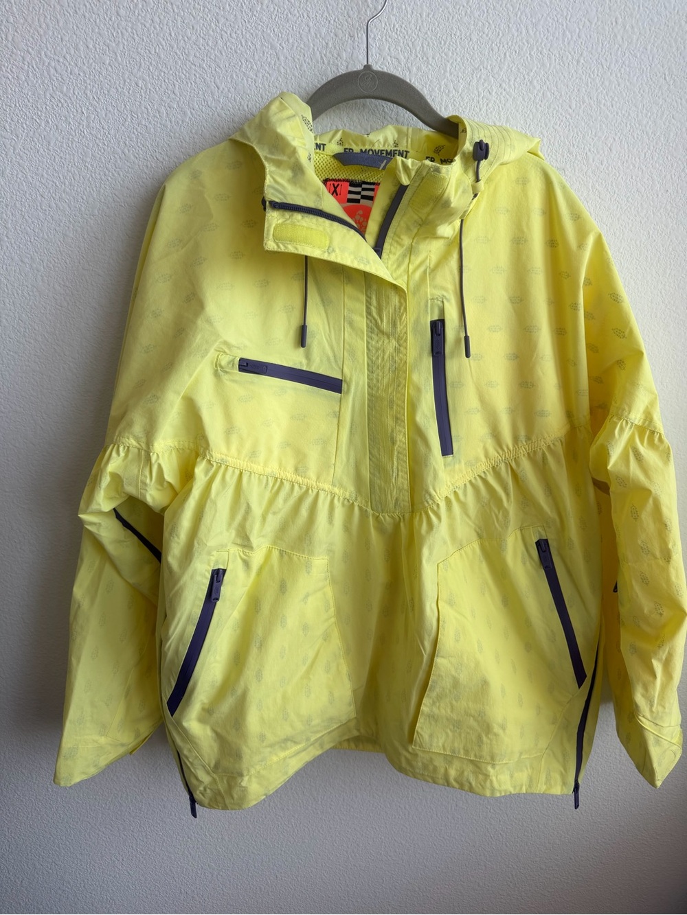 NWOT Free People Movement Peak To Peak Popover Jacket Large Ski Snow Logo - Picture 5 of 8